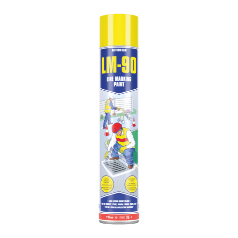 LM90 LINE MARKER YELLOW 750ML