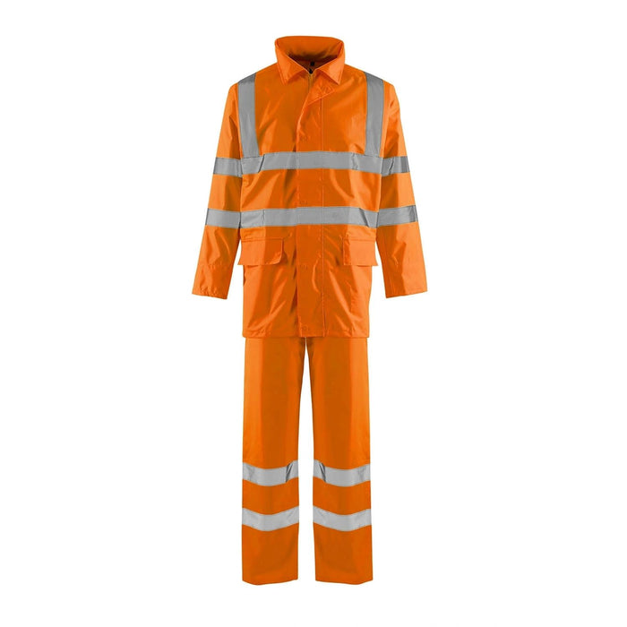 Hi Vis Lite Rainsuit- Orange