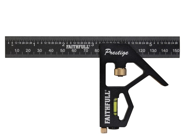 Prestige Combination Square Black Aluminium