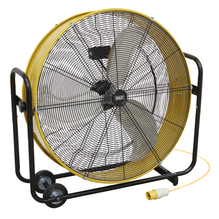 Industrial High Velocity Drum Fan 30" 110V