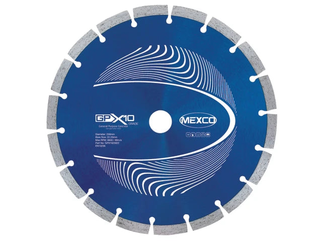 GPX10 Concrete Diamond Blade 230 x 22mm