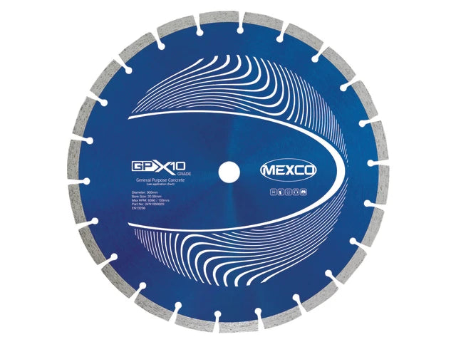 GPX10 Concrete Diamond Blade 300 x 20mm