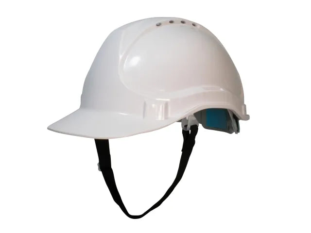 Deluxe Safety Helmet - White