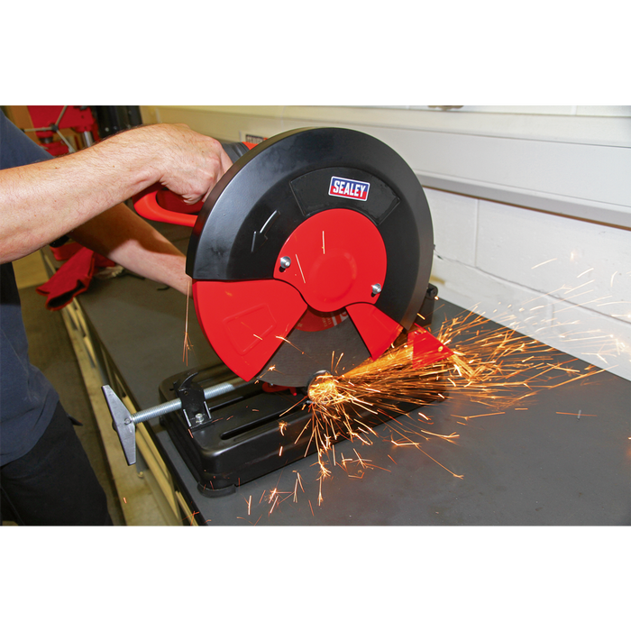 Portable Abrasive Disc Cut-Off Saw 355mm 230V