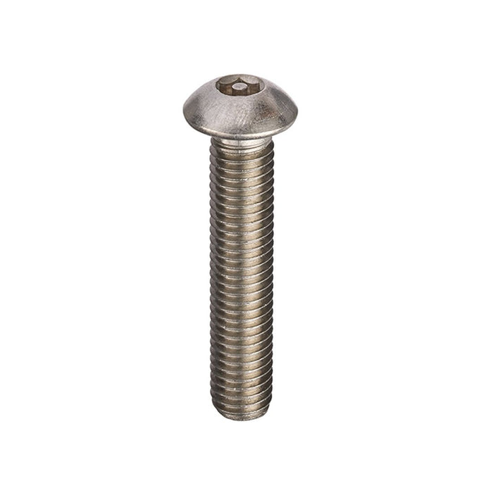 A2-304 St/St Pin Hex Machine Screws Button Head - M6 x 20 x 1000