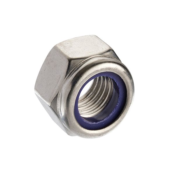 A2-304 St/St UNF Nylon Insert Nuts ASME B18.16.6