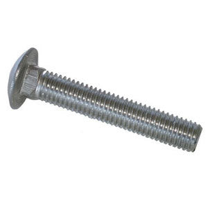 M8 x 25mm Full Thread Coach Bolt A4 x500