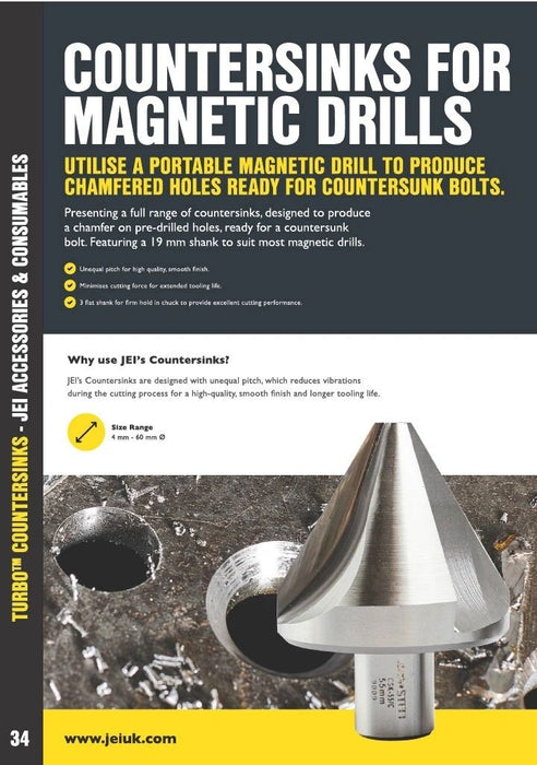 TURBO Steel Countersinks