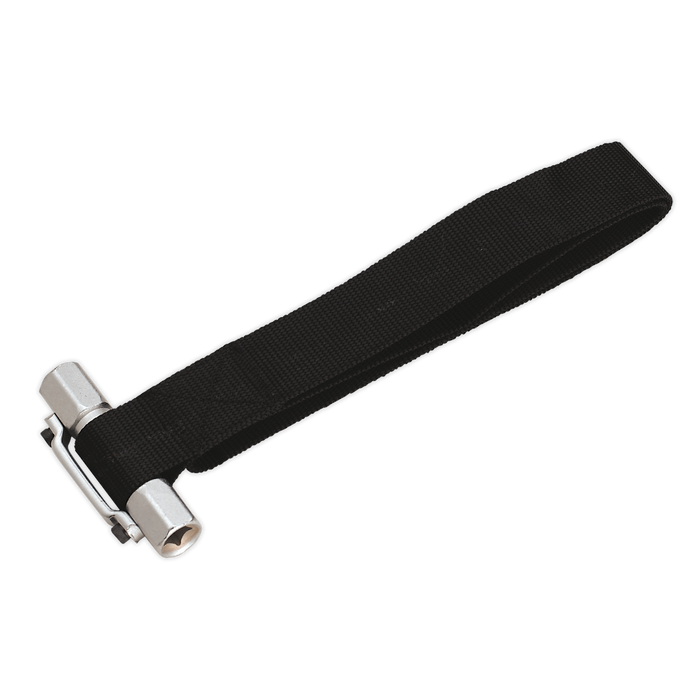 Oil Filter Strap Wrench 3/8" & 1/2"Sq Drive 300mm Capacity