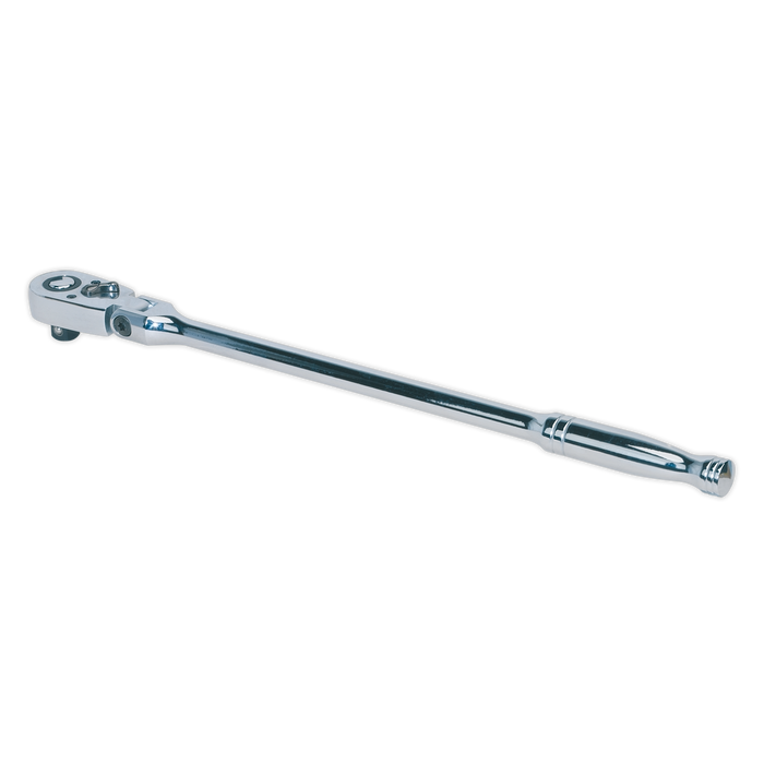 Premier Pear-Head Ratchet Wrench with Flexi-Head & Flip Reverse 1/2"Sq Drive 445mm