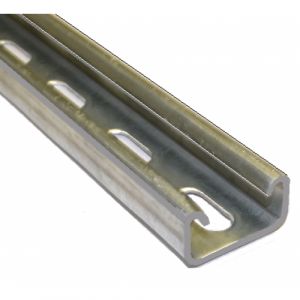 21x41x2.5mm Slotted Channel HDG - 6 Metre