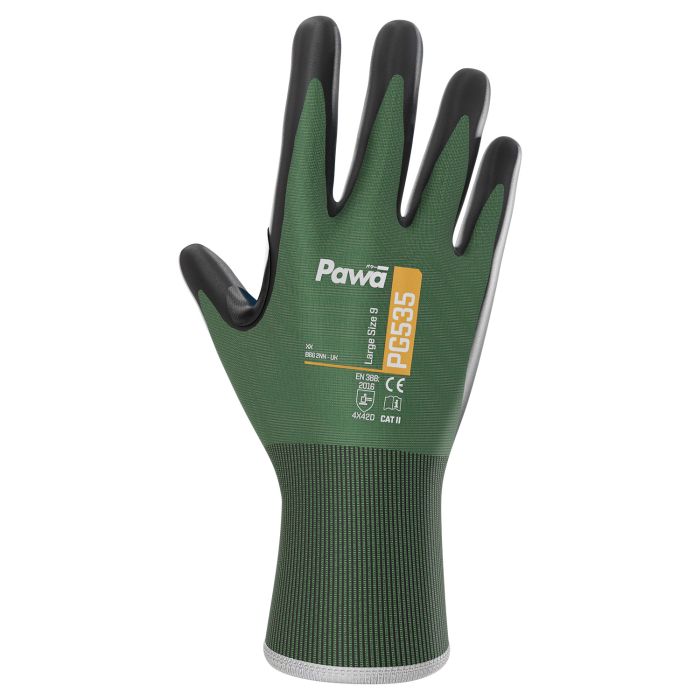 Pawa PG535 Ultrafine Anti-Cut Gloves (Cut D - EN 388:2016 4X42D)