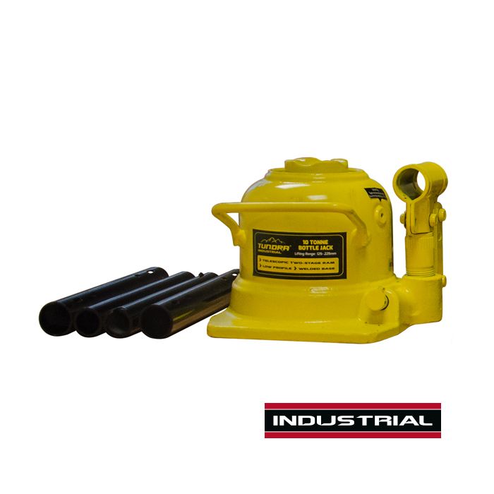 Tundra 10 Tonne Bottle Jack with Case (Low Profile)