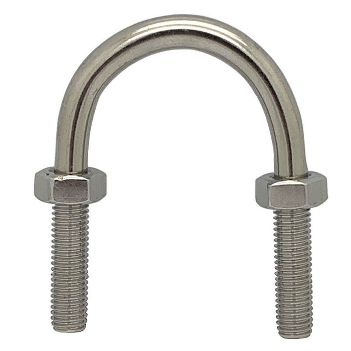 A4 Stainless Steel Standard U Bolts - Nominal Bore