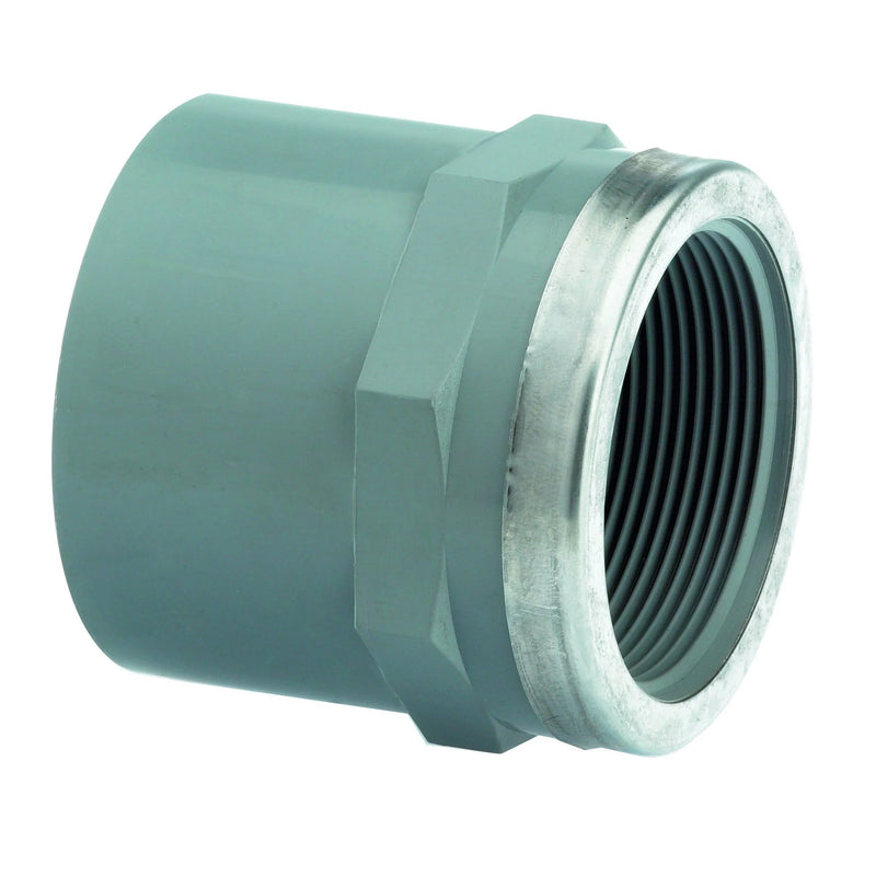 Threaded Rubber Socket ABS Plain Threaded Socket **Reinforced** — Hydrofast