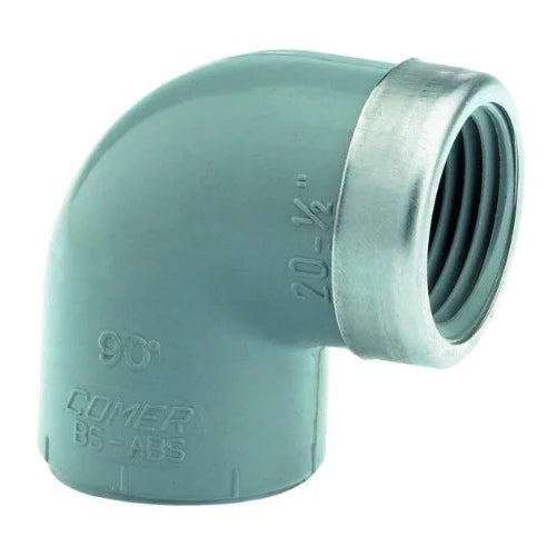 ABS Plain Threaded 90° Elbow **Reinforced**