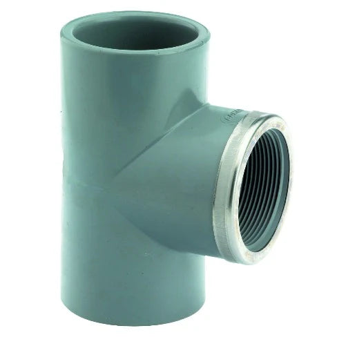 ABS Plain Threaded Tee **Reinforced**