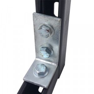 90 DEGREE RIGHT ANGLE 2X1 HOLE - TYPE (P1346) - HDG 94X41X5MM - Box 10