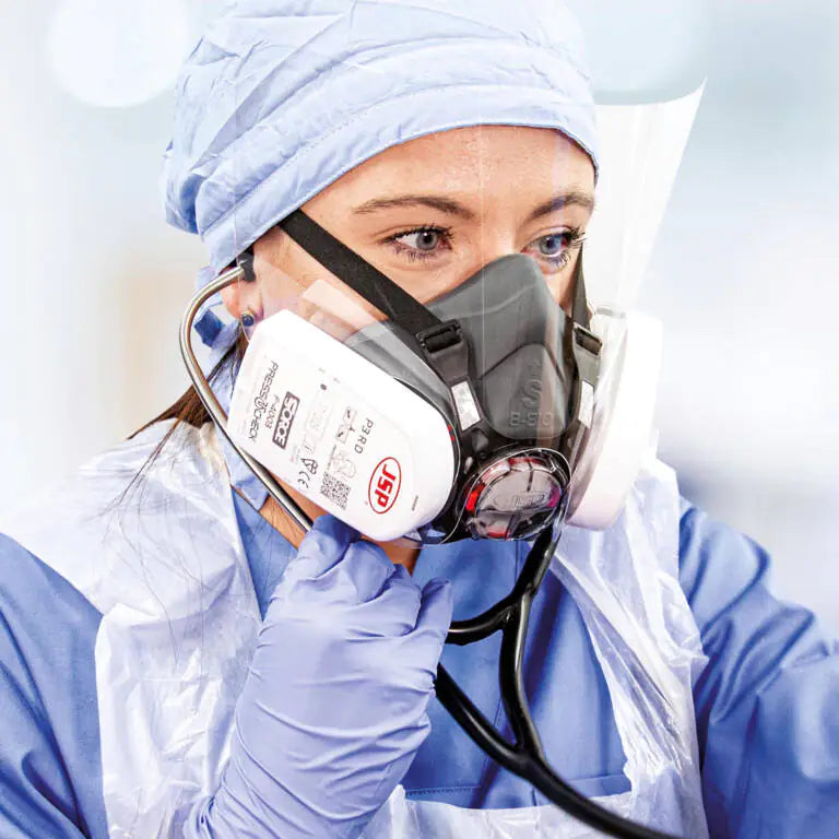 FORCE®8 HALF-MASK WITH PRESSTOCHECK™ - P3 FILTERS