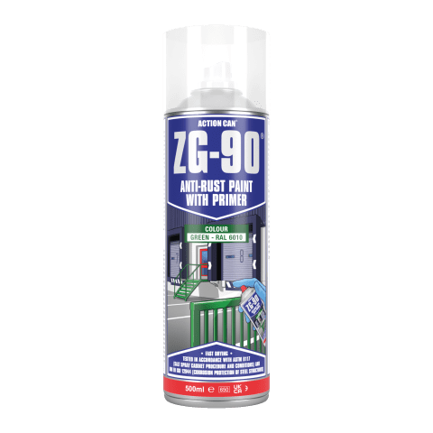 ZG90 SATIN FINISH PAINT GRN 500ML