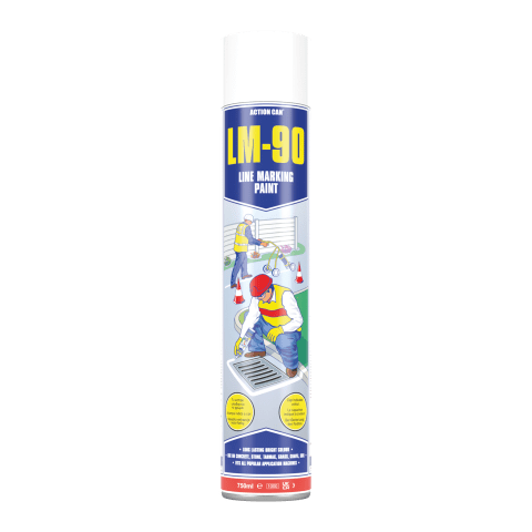 LM90 LINE MARKER WHITE 750ML
