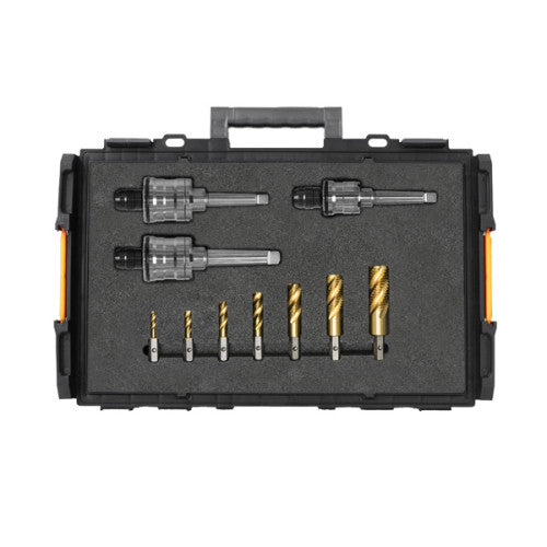 HMT Versadrive Morse Taper Clutched Adapter Set – 3 Adapters + 5/16 - 1" Taps