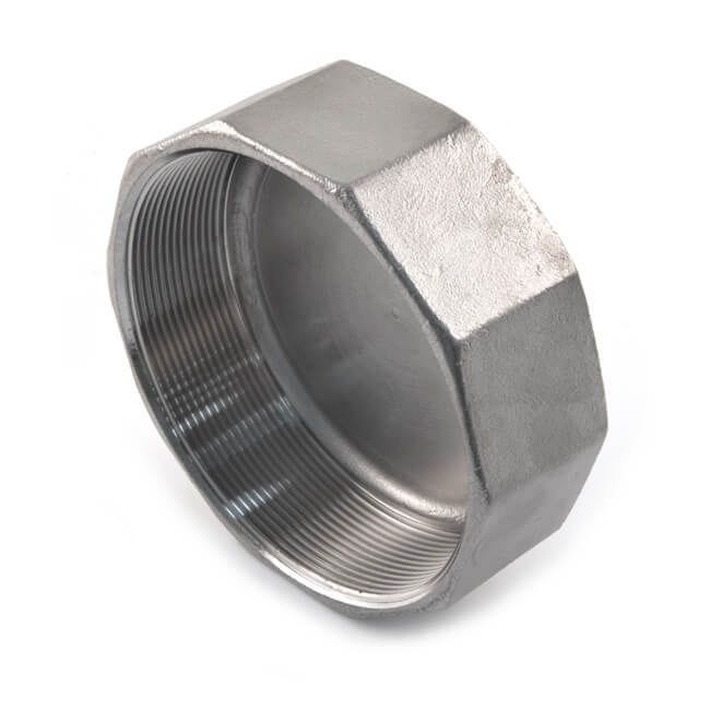 BSPP Hex Cap 150lb 316