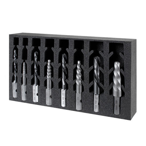 HMT Versadrive HD Impact Drill & Stud Extractor Set 8pc M6-M20