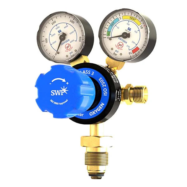 Superflow Single Stage 2g Oxygen Regulator - 10 Bar