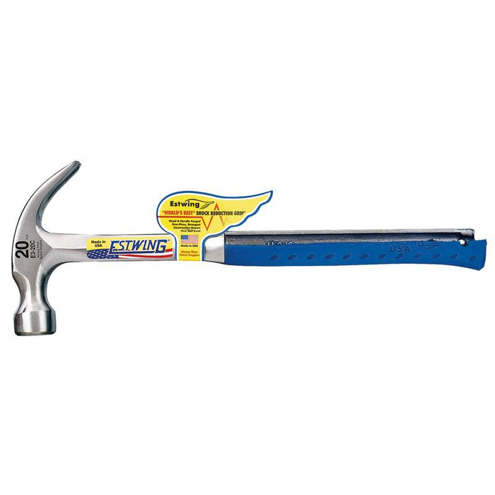 Estwing E3-20C Curved Claw Hammer (International), 20oz/560g