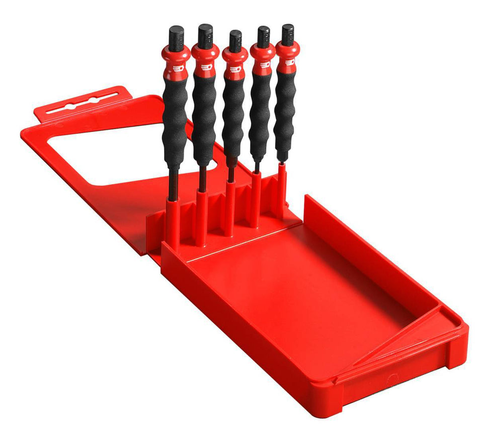 Facom 249.GPB 5 Piece Sheathed Anti-Vibration Drift Punch Set 3-8mm
