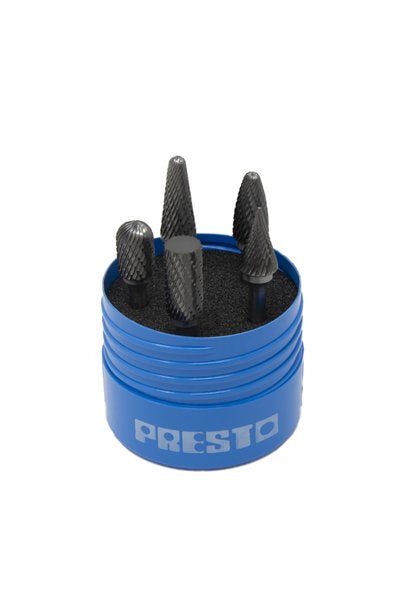 5 PIECE 1/2" EXP BURR SET A,C,F,L,M