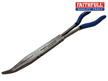 FAIPLLN335B Long Reach Bent Nose Pliers 335mm (13in)