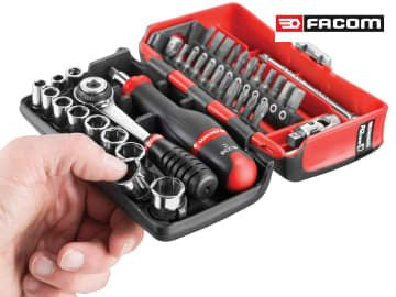 FCMR2NANO 1/4in Drive R2NANO Socket Set, 38 Piece