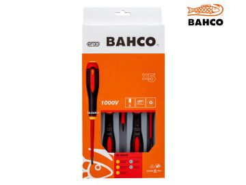 BAH9882S BE-9882S ERGO VDE Insulated Screwdriver Set, 5 Piece
