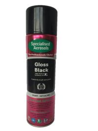 Gloss Black Spray Paint - 500ml