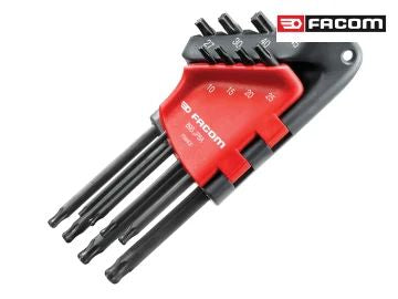 FCM89SJP8A Long Metric Head TORX Hex Key Set of 8 (TX10-TX45)
