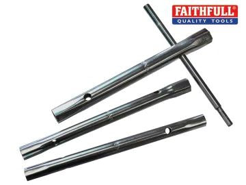 FAISPBOXSET3 Monobloc 4 Piece Box Spanner Set Six Sizes