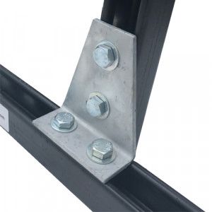 RIGHT ANGLE DELTA PLATE 2X2 HOLE - TYPE (P1359) - HDG - Box 5