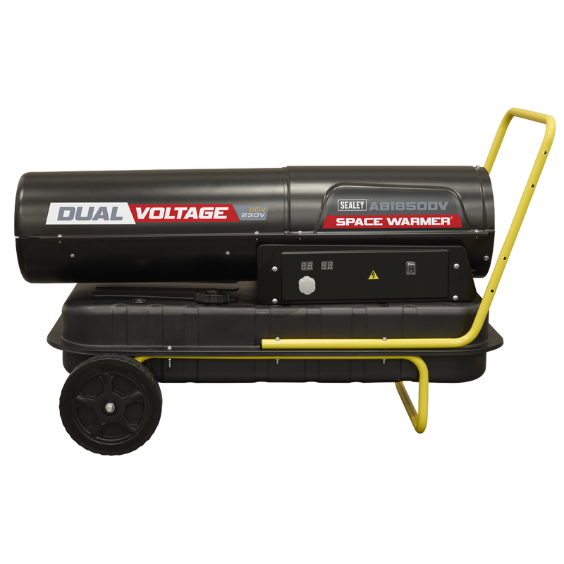 Dual Voltage Space Warmer® Kerosene/Diesel Heater with Wheels 185,000Btu/hr(55kW)