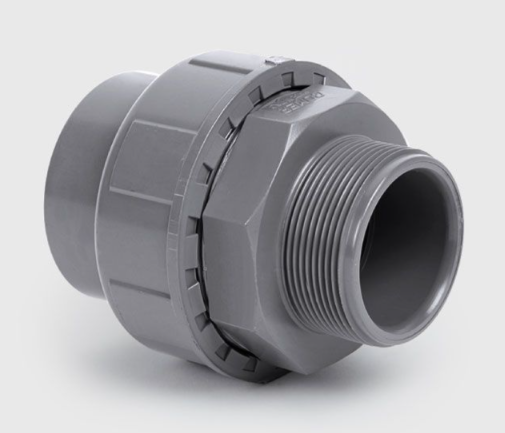 ABS Plain x Male Threaded Union