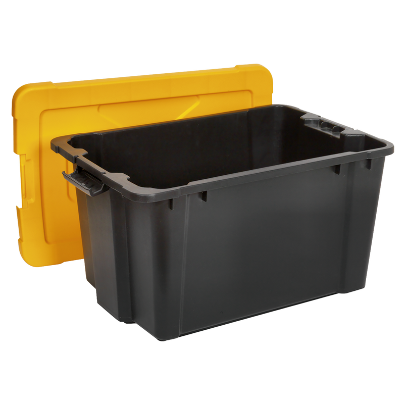 Compisite Box Composite Stackable Storage Box with Lid 54L — Hydrofast