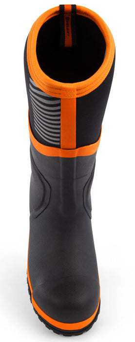 NEO FORCE NEOPRENE FULL SAFETY WELLINGTON BLACK