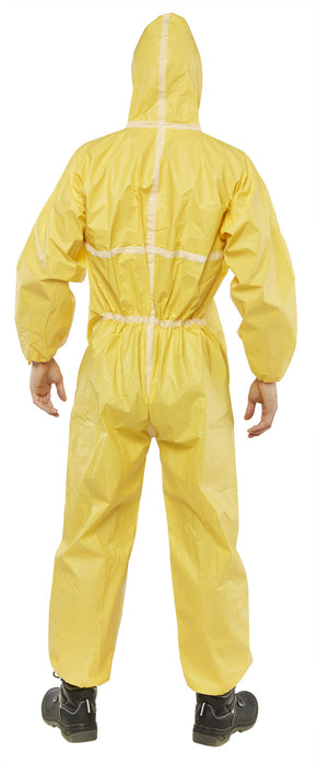 Disposable Coverall Microporous Type 4/5/6 Yellow