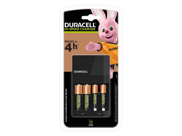 Hi-Speed Battery Charger with Batteries