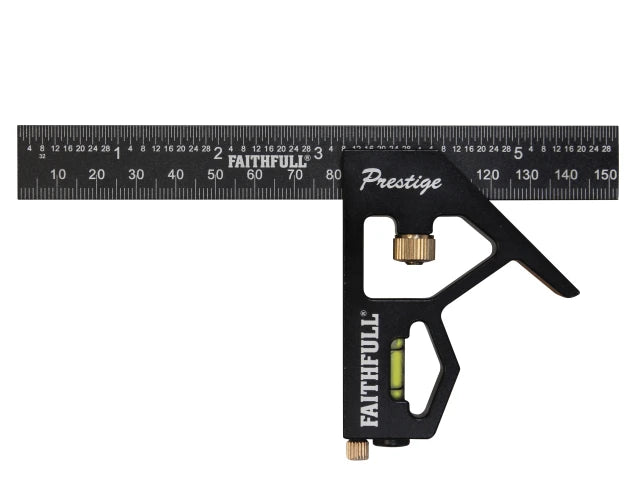 Prestige Combination Square Black Aluminium