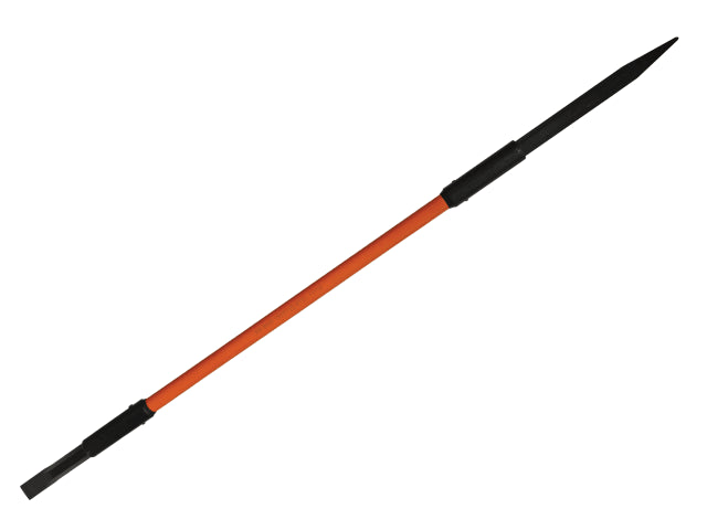 Insulated Chisel And Point Digging/Crow bar 32mm x 1.55m