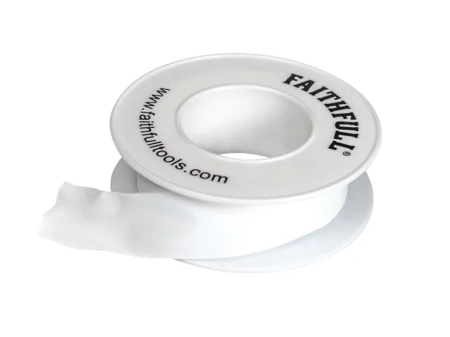 P.T.F.E Tape 12mm x 12m White (Pack 10)