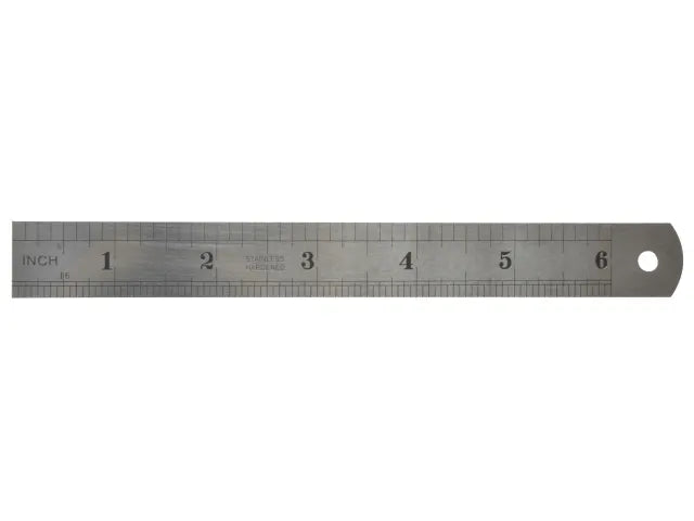 F106ME Steel Rule 150mm / 6in