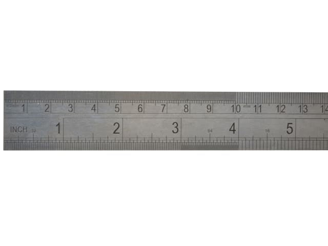 F112ME Steel Rule 300mm / 12in